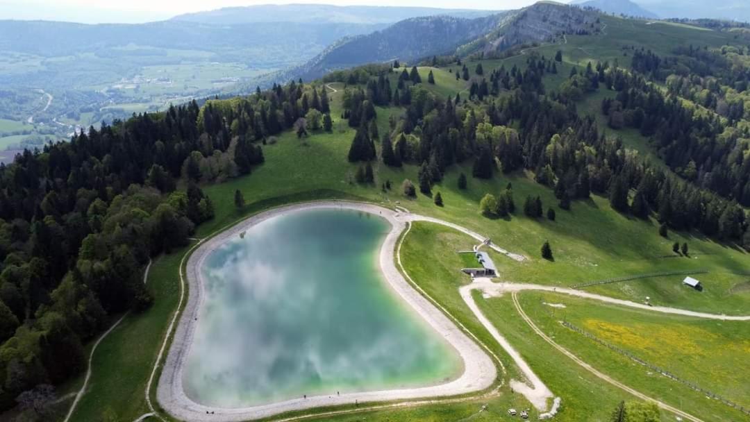Place Royale Pour 10 A 12 Personnes A 30 Met Des Pistes De Ski Et Vtt Métabief Exterior foto