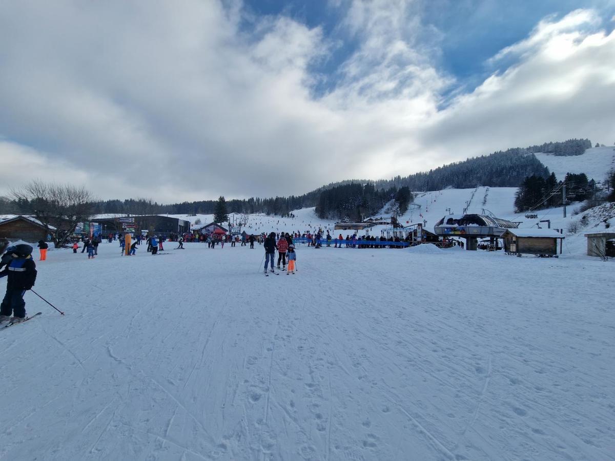 Place Royale Pour 10 A 12 Personnes A 30 Met Des Pistes De Ski Et Vtt Métabief Exterior foto