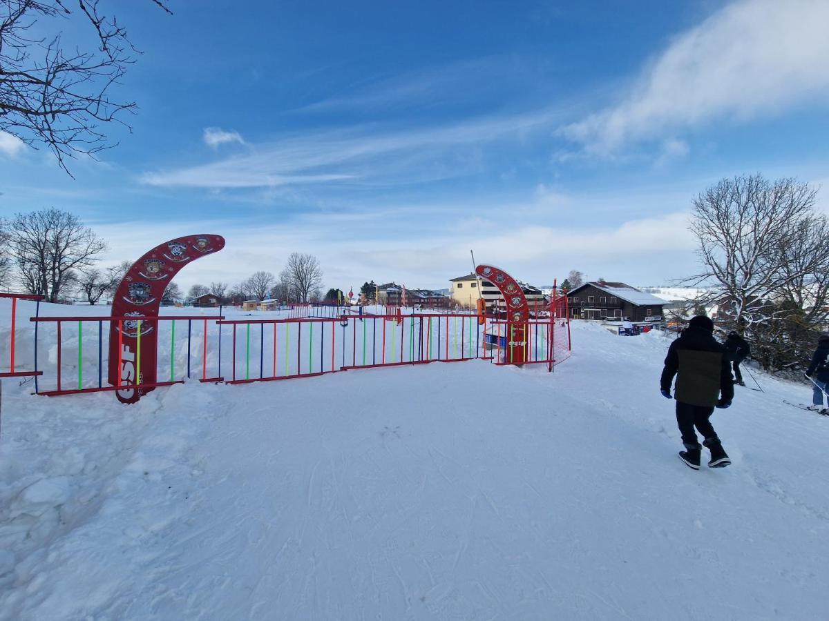 Place Royale Pour 10 A 12 Personnes A 30 Met Des Pistes De Ski Et Vtt Métabief Exterior foto